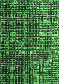 Abstract Emerald Green Modern Rug, abs4926emgrn