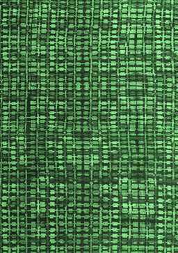 Abstract Emerald Green Modern Rug, abs4926emgrn