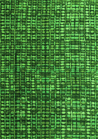 Abstract Green Modern Rug, abs4926grn