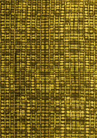 Abstract Yellow Modern Rug, abs4926yw