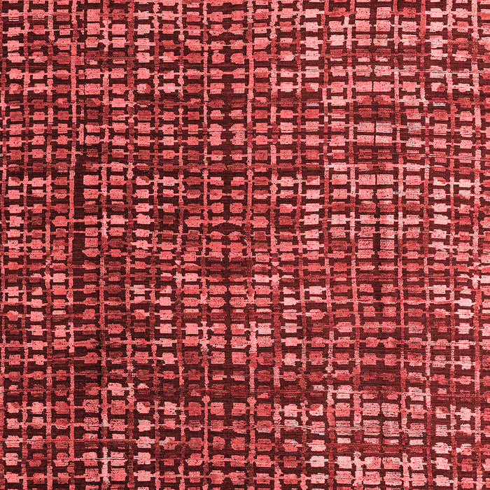 Abstract Red Modern Area Rugs