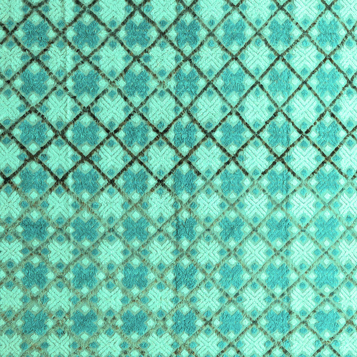 Abstract Turquoise Modern Rug, abs4927turq