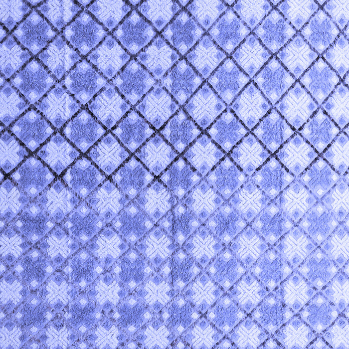 Abstract Blue Modern Rug, abs4927blu