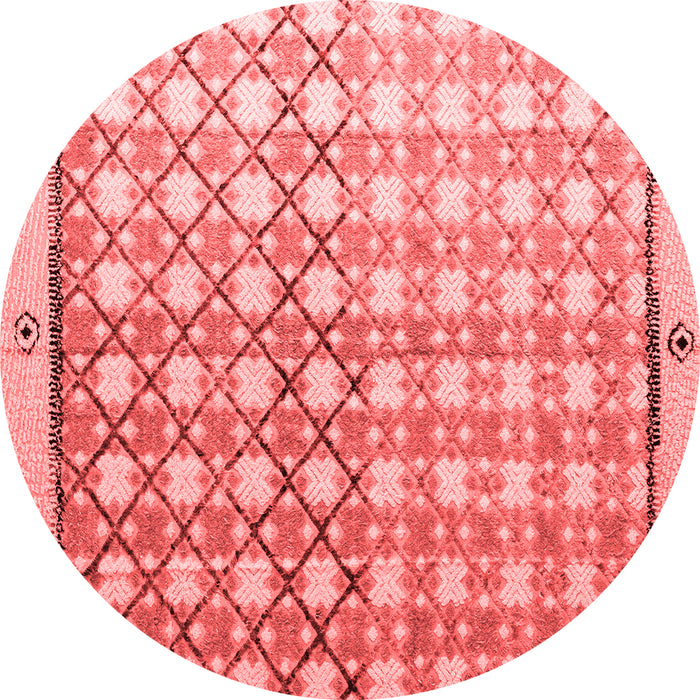 Abstract Red Modern Rug, abs4927red
