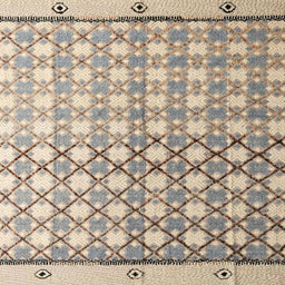 Square Machine Washable Abstract Dark Almond Brown Rug, wshabs4927