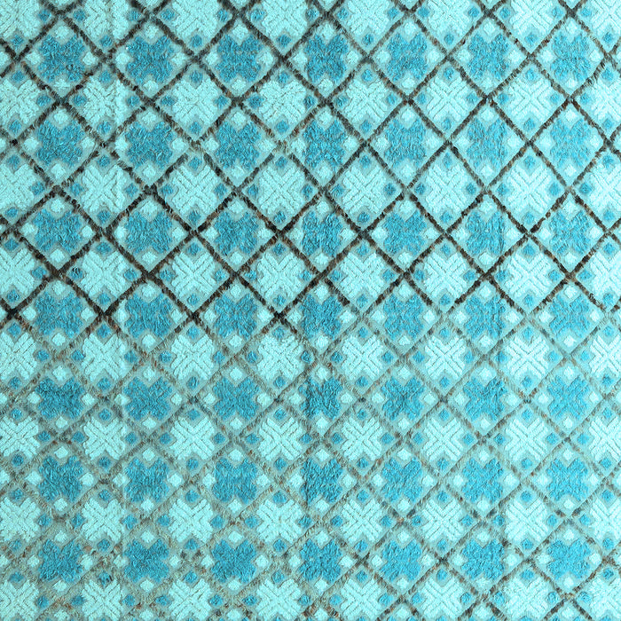 Machine Washable Abstract Light Blue Modern Rug, wshabs4927lblu