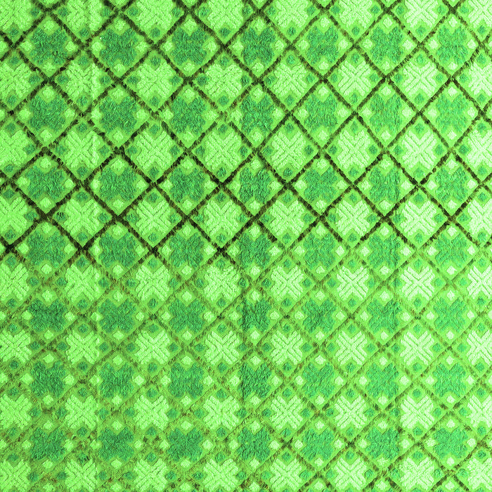 Abstract Green Modern Rug, abs4927grn