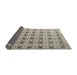 Sideview of Abstract Tan Brown Modern Rug, abs4928