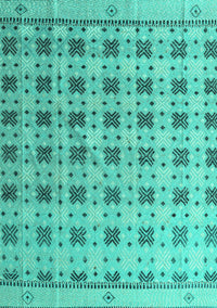 Abstract Turquoise Modern Rug, abs4928turq