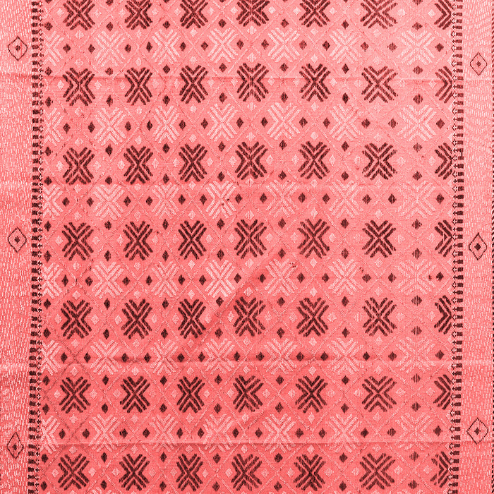 Abstract Red Modern Rug, abs4928red