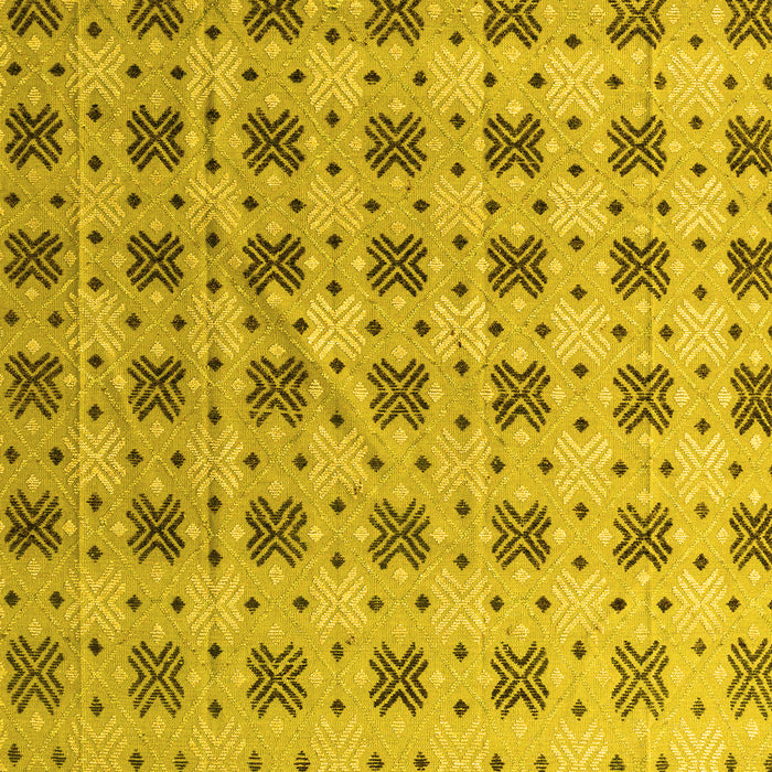 Abstract Yellow Modern Rug, abs4928yw