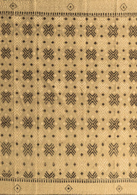 Abstract Brown Modern Rug, abs4928brn