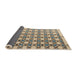 Sideview of Abstract Brown Modern Rug, abs4929