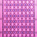 Square Abstract Pink Modern Rug, abs4929pnk