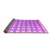 Sideview of Abstract Purple Modern Rug, abs4929pur