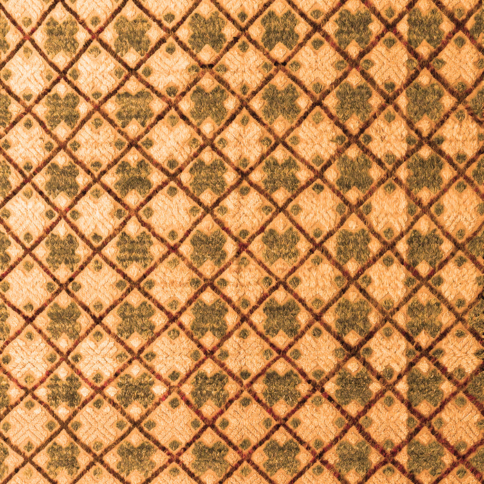 Machine Washable Abstract Orange Modern Area Rugs, wshabs4929org