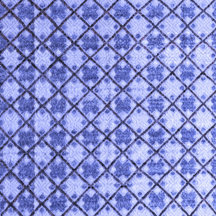 Abstract Blue Modern Rug, abs4929blu