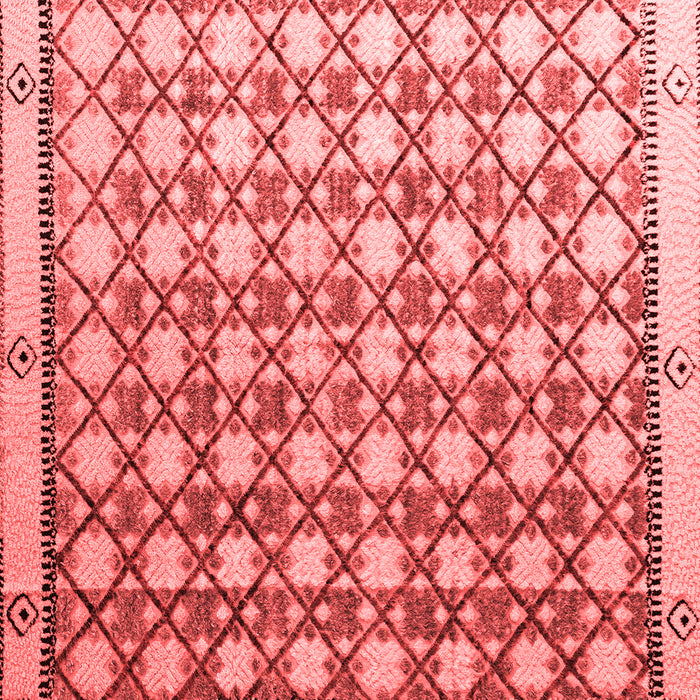 Abstract Red Modern Rug, abs4929red