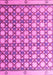 Machine Washable Abstract Pink Modern Rug, wshabs4929pnk