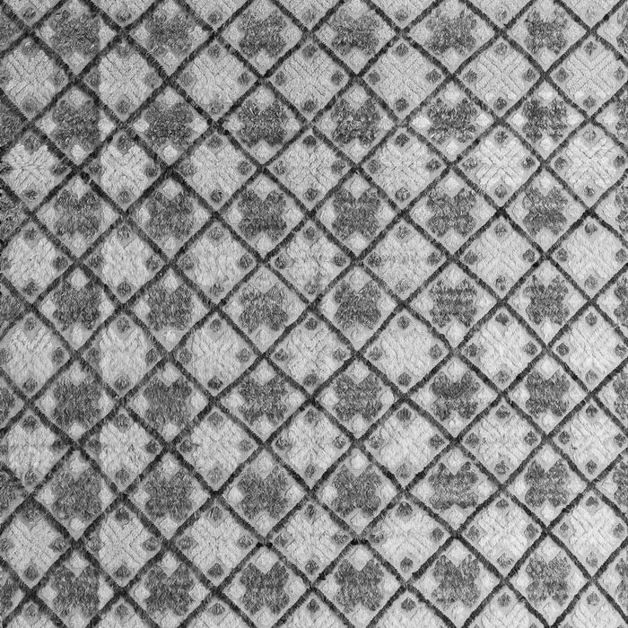 Machine Washable Abstract Gray Modern Rug, wshabs4929gry