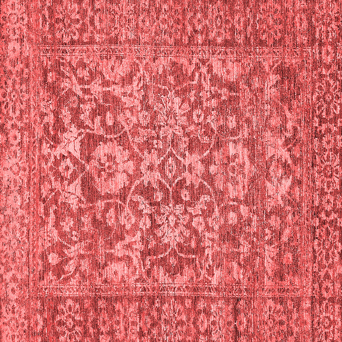 Machine Washable Oriental Red Traditional Rug, wshabs492red