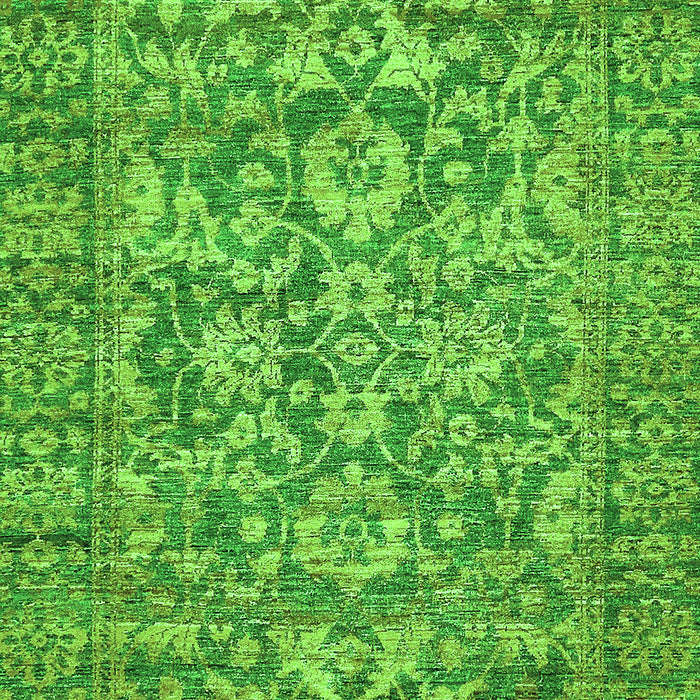 Oriental Green Traditional Rug, abs492grn