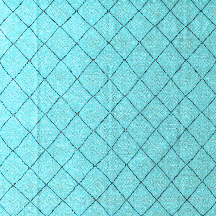 Machine Washable Solid Light Blue Modern Rug, wshabs4930lblu