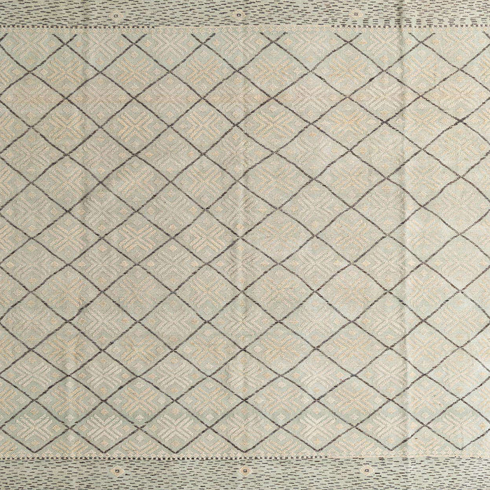 Square Abstract Camel Brown Solid Rug, abs4930