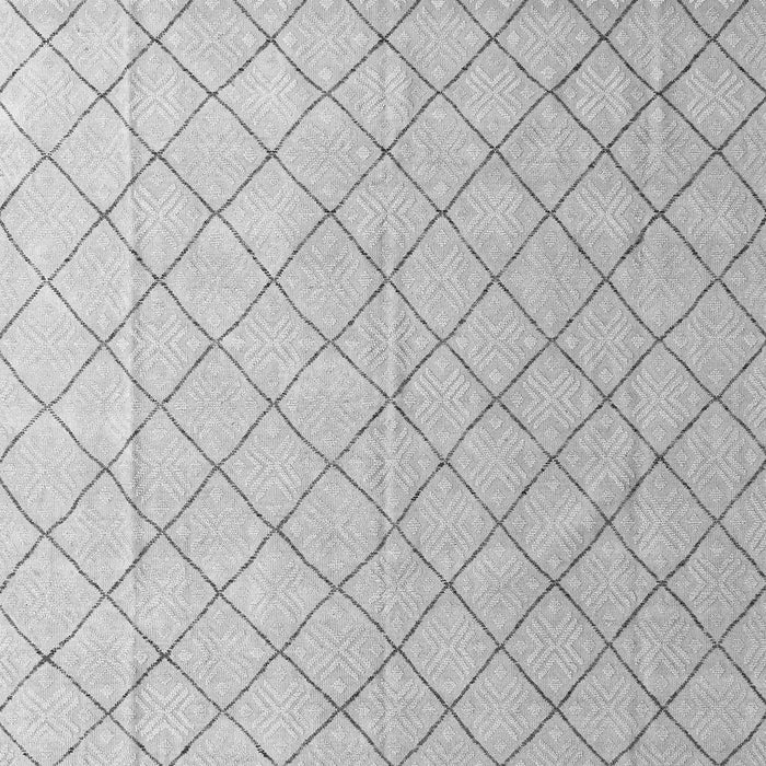 Machine Washable Solid Gray Modern Rug, wshabs4930gry