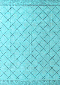 Solid Light Blue Modern Rug, abs4930lblu