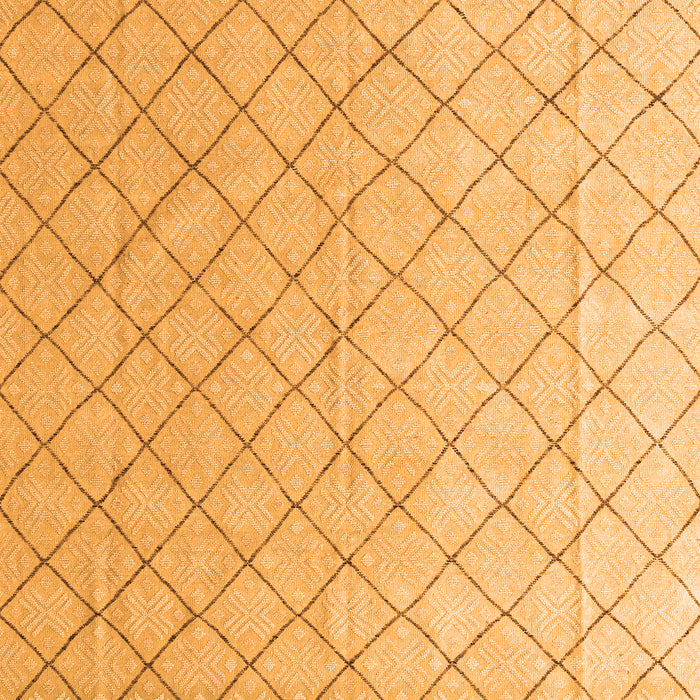 Machine Washable Solid Orange Modern Area Rugs, wshabs4930org