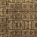 Square Abstract Brown Modern Rug, abs4931brn