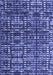 Abstract Blue Modern Rug, abs4931blu