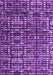 Machine Washable Abstract Purple Modern Area Rugs, wshabs4931pur