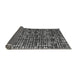 Sideview of Abstract Gray Modern Rug, abs4931gry