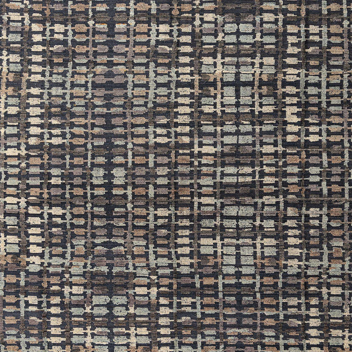 Square Machine Washable Abstract Rosy Pink Rug, wshabs4931