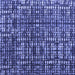 Square Abstract Blue Modern Rug, abs4931blu