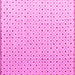 Square Machine Washable Solid Pink Modern Rug, wshabs4932pnk