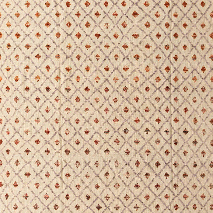 Machine Washable Abstract Tangerine Pink Rug, wshabs4932