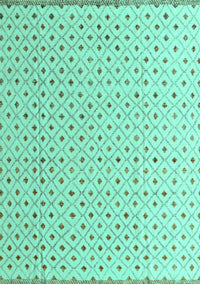 Solid Turquoise Modern Rug, abs4932turq