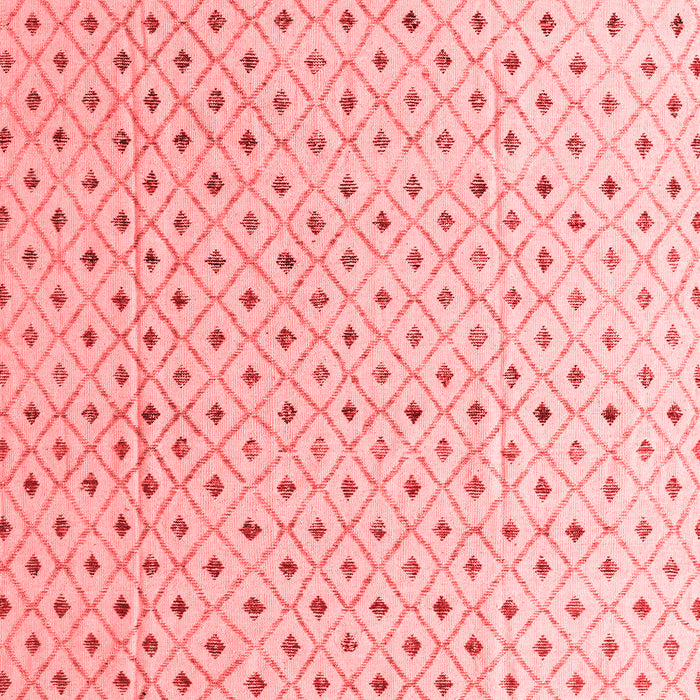 Machine Washable Solid Red Modern Rug, wshabs4932red