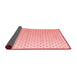 Solid Red Modern Area Rugs