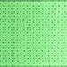 Square Machine Washable Solid Emerald Green Modern Area Rugs, wshabs4932emgrn