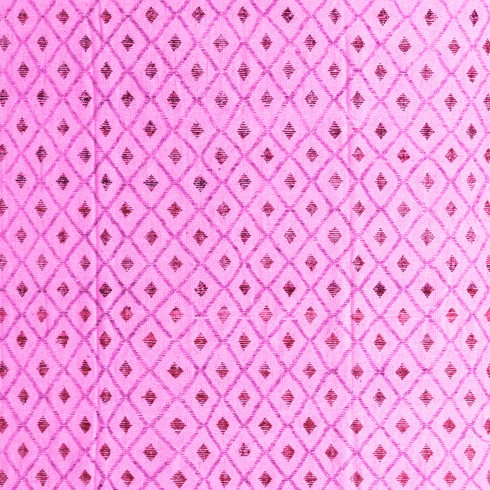 Machine Washable Solid Pink Modern Rug, wshabs4932pnk