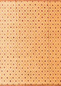 Solid Orange Modern Rug, abs4932org