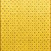 Square Solid Yellow Modern Rug, abs4932yw