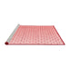 Modern Red Washable Rugs