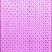 Square Machine Washable Solid Purple Modern Area Rugs, wshabs4932pur