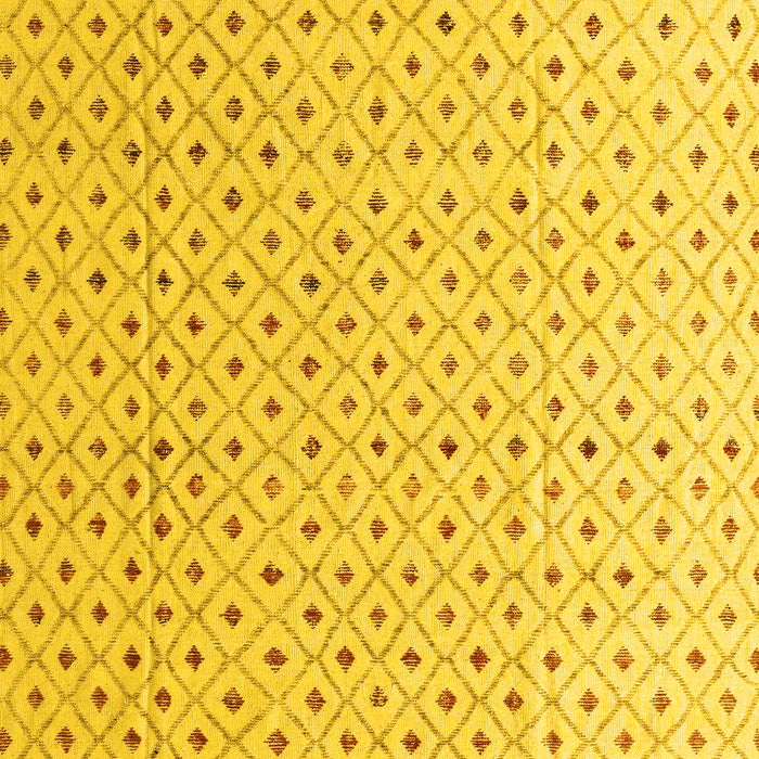 Solid Yellow Modern Rug, abs4932yw