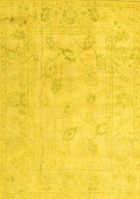 Oriental Yellow Traditional Rug, abs4933yw